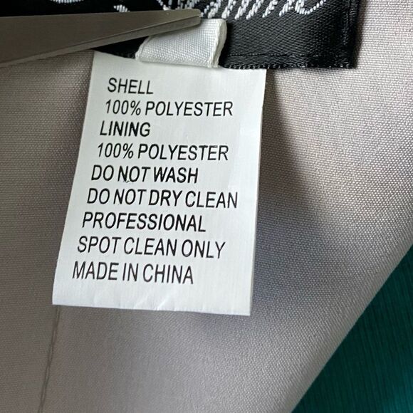 La Femme Strapless Slit Silver Satin Ballgown Long Formal Prom Evening Size 10 - Picture 13 of 13